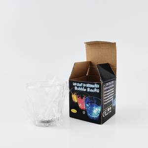 Dẫn ánh sáng lên uống Kính nhấp nháy bia bên cốc đầy màu sắc phát sáng cốc rượu vang dẫn ánh sáng lên Ly whisky - Product Image 4