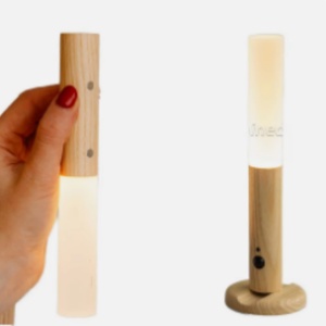 Luz Nocturna con Sensor de Movimiento, Magnética, Inalámbrica, LED Inteligente, Recargable, Portátil, de Pared, para Interiores y Escaleras - Product Image 4