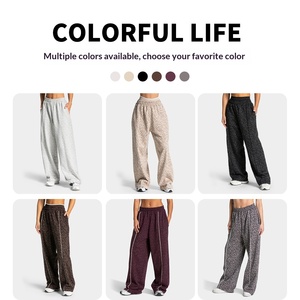 <span class=keywords><strong>Pantalon</strong></span> de sport léopard sans couture pour <span class=keywords><strong>femme</strong></span>, taille haute, ample, extensible dans quatre directions, léger, respirant, séchage rapide, idéal pour le yoga en extérieur - Product Image 4