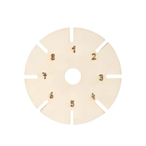 Nouvelle planche à tisser ronde en bois pour bracelets, style export, faite à la main, pour la fabrication de bracelets circulaires - Product Image 5