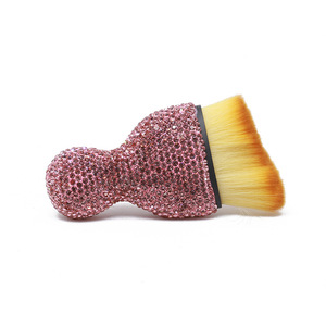 Qianya 2024 Spazzole per la Pulizia della <span class=keywords><strong>Polvere</strong></span> dall'Interno dell'Auto, Mini Spazzola Bling per Unghie da Donna, Pennello Diamantato per Trucco Viso e Occhi, Pennello per Nail Art - Product Image 5
