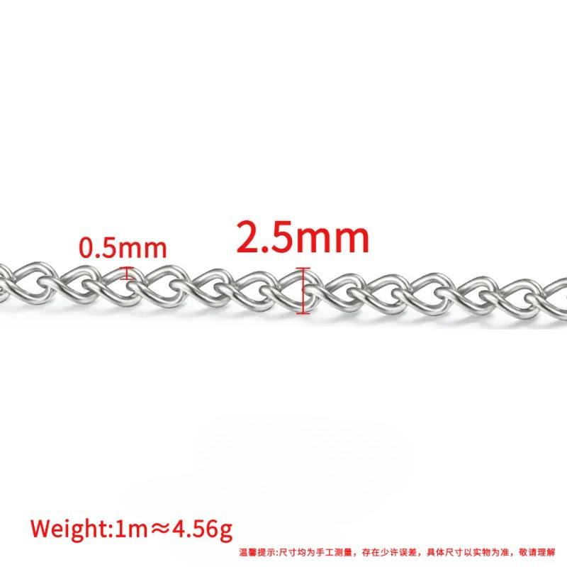 Alambre color acero, diámetro 0.5 x ancho 2.5 x 3.5 mm