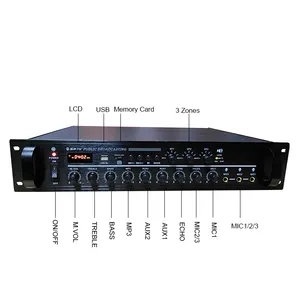 Amplificatore Audio 3 zone 100W/150W/200W/250W