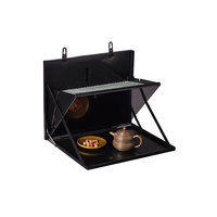 Mini barbecue coréen portable pour la maison, charbon de bois en acier inoxydable, grille de barbecue, table de barbecue coréenne