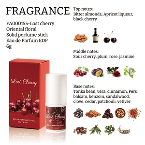 Nuevo Perfume en Barra Personalizado <span class=keywords><strong>de</strong></span> 6g para Mujer, Aroma Floral Duradero <span class=keywords><strong>de</strong></span> Campanilla, Cereza, Ámbar y Almizcle Blanco - Product Image 3