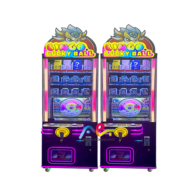 Lucky Wheel Coin Operated Gift Arcade Game Machine for Amusement Park & Game Center