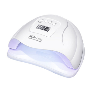 Lampe à ongles UV LED portable haute puissance avec capteur intelligent, séchoir à vernis gel, logo personnalisé pour salon de manucure - Product Image 1