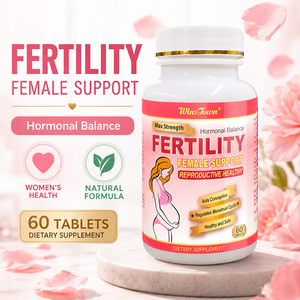 Tabletas <span class=keywords><strong>de</strong></span> Apoyo a la Fertilidad Femenina <span class=keywords><strong>de</strong></span> Marca Privada, Salud Reproductiva, Equilibrio Hormonal, Ácido Fólico, Mioinositol, OEM, ODM, a Granel - Product Image 1