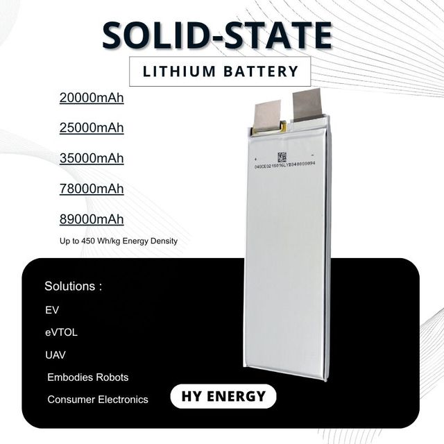 Semi-solid Battery Cell High Rate Discharge 10C 3.6V 3.7V High Energy Density Semi Solid State Battery for FPV UAV RC Car