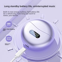 Écouteurs M79 2026 Nouveaux sans fil à clipser, non intra-auriculaires, haute qualité, à conduction osseuse, affichage numérique, étanches IPX4
