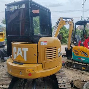 Excavatrice d'occasion originale du Japon d'excavatrice de CAT 303.5 d'occasion avec la voie en caoutchouc de bouteur - Product Image 4