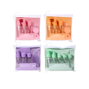 ชุดผลิตภัณฑ์ดูแลผิวพกพา Lmltop ขนาด 50 มล. 80 มล. ขวดเปล่าพร้อมกระจกและหวีสำหรับใบหน้า - Product Image 2