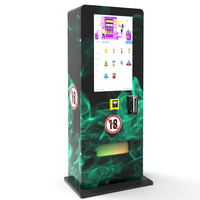 Lecteur de cartes d'identité avec vérification d'âge, distributeur automatique de tabac à écran tactile de 32 pouces avec intégration SDK POS, contrôle par IA, affichage LED
