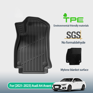 Tapetes de Piso para Auto Personalizados de TPE, Antideslizantes e Impermeables, para <span class=keywords><strong>Audi</strong></span> <span class=keywords><strong>A4</strong></span> <span class=keywords><strong>Avant</strong></span> 2021-2023, A5 MLB Evo Platform 2024 - Product Image 2