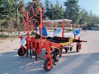Machine de repiquage agricole haute performance pour légumes (choux, tomates, oignons) avec moteur et engrenages pour la productivité des semis