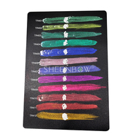 Poudre Multichrome Néon Hautement Pigmentée Sheenbow, Poudre Scintillante Effet Aurore Caméléon, Poudre Libre pour Maquillage des Yeux