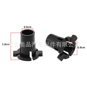 สกรูคลิปปรับไฟหน้ารถ BMW ขนาด0.6ซม. X 1.6ซม. ไนล่อนพลาสติกสำหรับ E32 E30 E34รถยนต์ - Product Image 1