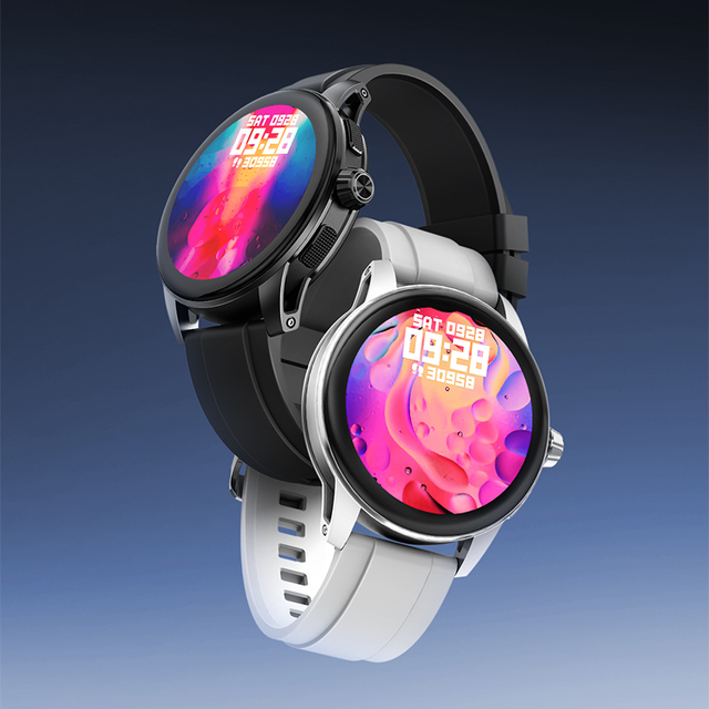 Women's Waterproof IP68 Smartwatch AMOLED Display Fitness Tracker for Sport Call Reminder Android Compatible Magnetic Charging