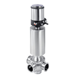 Donjoy Sanitaire SS304/ 316L 1 ''-4'' Manuel Arc <span class=keywords><strong>Valve</strong></span> Structure Régulatrice Coupe Réservation Média Avec Nettoyeur Flexible - Product Image 6