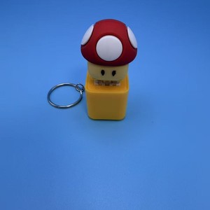 Wiederaufladbarer Neues Design Entchen Plastik-Schlüsselanhänger Spielzeug Taschengroßer Stressabbau-Angstlöscher Sensorisches Spielzeug Niedlicher Schlüsselanhänger - Product Image 4