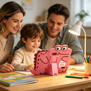 Tablet Educativa de 7 Pulgadas para Juegos y Aprendizaje Escolar con Google Play, Android 15, 4+64GB, Wi-Fi, Funda Protectora Anti-Caídas, Juguetes para Gatos - Product Image 4