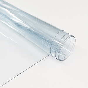 Rouleau de <span class=keywords><strong>film</strong></span> souple en PVC transparent pour couverture de table en verre souple, flexible, rouleau de 50 m - Product Image 3