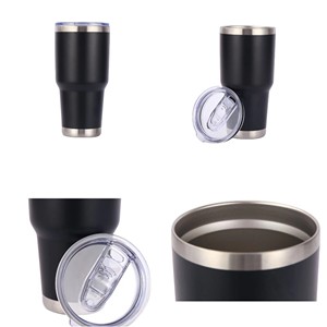 Vaso Térmico de Acero Inoxidable de 30 oz <span class=keywords><strong>con</strong></span> Asa, Taza Térmica Ecológica <span class=keywords><strong>con</strong></span> Tapa, Vaso de Vacío para Té, Café <span class=keywords><strong>y</strong></span> <span class=keywords><strong>Agua</strong></span> - Product Image 3