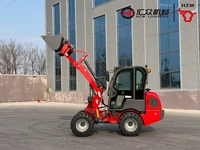 HZM810 Compact Loader Mini Wheel Loader Dijual