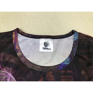 Chemises personnalisées bon marché T-shirts à col rond respirants à impression par sublimation à séchage rapide - Product Image 4