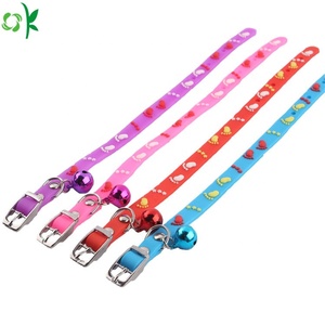 OKSILICONE Collier réglable en silicone souple pour animaux de compagnie Collier en caoutchouc Offre Spéciale pour petits chiens et chats - Product Image 1