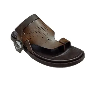 Los hombres hueco superior clip pies arrastrar suave suela zapatillas de Hombres Nuevo diseño PU