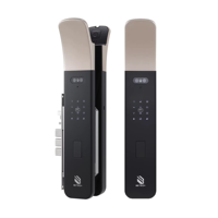 Serrure de porte intelligente à empreinte digitale, électronique domestique, serrure de porte connectée, cartes de serrure de porte intelligentes, serrure numérique automatique