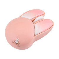 SQT Souris optique 3D sans fil 2,4 G M6AG, design lapin mignon, DPI 1200, colorée et unique, idéale pour la maison et le bureau – Meilleure vente
