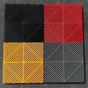 Loseta de Plástico PP Modular Rígida, Encajable, Moderna y Ecológica para Pisos de Estacionamientos Interiores, Garajes y Zonas de Lavado - Product Image 2