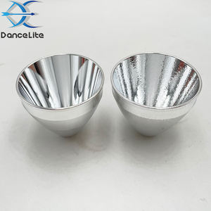 Индивидуальный большой алюминиевый отражатель 45 мм x 40 мм x 10 мм, чашка для фонарика SMO OP, отражатель для светодиодов CREEXHP70 - Product Image 3