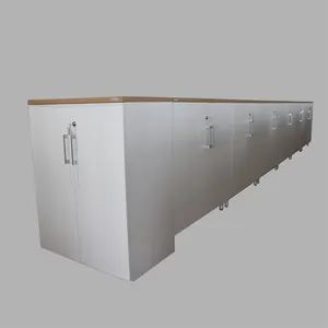 Armario de almacenamiento de puerta oscilante para casa y oficina, combinación de alta calidad, de madera