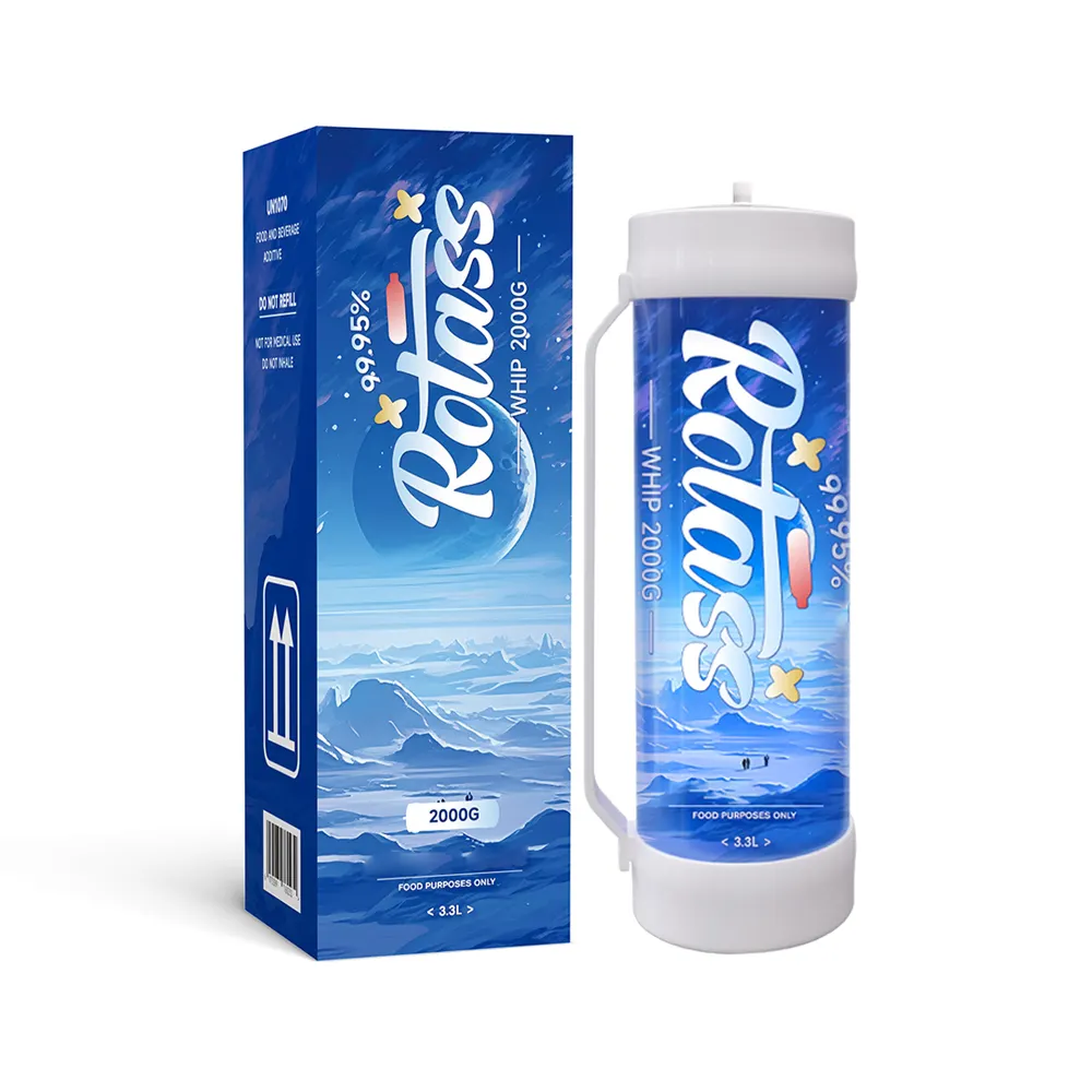 Rotass Grote Maat 3.3l Zweep Crème Gasfles 2Kg Crème Laders Hotsell In Israël