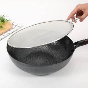 Stainless Steel Mesh Pot Lid Cover Oil Cooking Splatter Screens Guard for Frying Pan Kitchen Accessories Gadgets Tools - Product Image 3