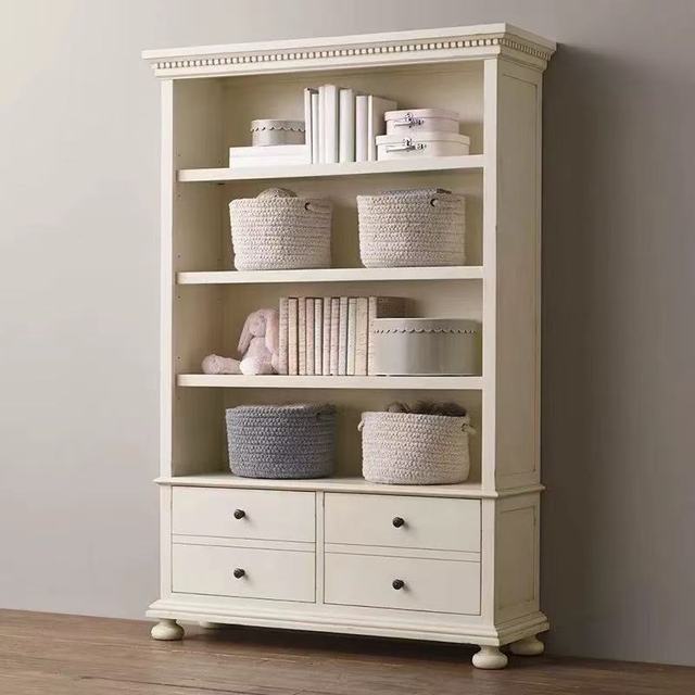 Solid Oak Retro Solid Wood Bookcase Customizable Traditional Display Case for Home Office Bedroom Includes Old Lockers Storage