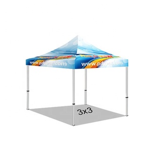 La publicité En <span class=keywords><strong>Aluminium</strong></span> Pliant Imprimé Pop Up tente de salon commercial - Product Image 3