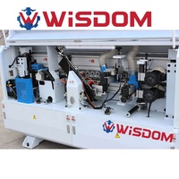 WISDOM EB220 Machine à plaquer les chants en Mdf entièrement automatique pour le travail du bois Machine à plaquer les chants Compresseur d'air