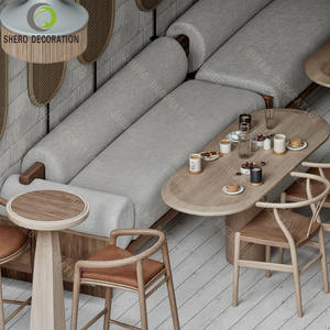 Vitrina Moderna para Panadería, Vitrina de Vidrio de Lujo para Exhibir Galletas, Dulces, Pasteles y Pan, Mueble de Panadería de Madera de Alta Calidad - Product Image 4