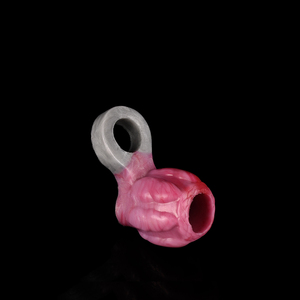 YOCY Fantasy Penis Enlargement Knot Toy Silicone Soft Cock Ring <strong>Delay</strong> Ejaculation Sex Toy For Men With Anti-off Ring - Product Image 5