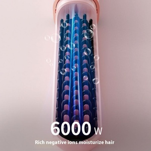 Home Use Wireless Rechargeable Hair Straightening Comb Portable Mini Straightening Plate Multifunctional Hair Straightening Comb - Product Image 6