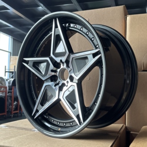 Jantes forgées 2 pièces 4x108 5x108 5x112 5x120 5x114.3 avec finition premium pour BMW Audi Mercedes Porsche 17 18 19 20 21 <span class=keywords><strong>22</strong></span> - Product Image 2