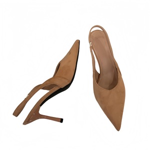 Nuevas sandalias elegantes de estilo francés para mujer, tacones altos finos con tacón de aguja para primavera y otoño, calzado diario de verano - Product Image 3