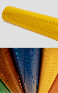 فيلم عاكس ميكروي منشوري من مادة البولي إيثيلين تيريفثالات (PET) بدرجة هندسية للافتات المرورية، ورق فينيل عاكس - Product Image 5