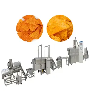 Rússia Venda Quente Doritos Chips Máquina Extrusora Linha De Processamento Para Venda