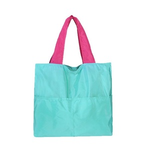 Bolso de Mano Plegable para Uso Diario, Impermeable, de Nailon, con Cierre Geométrico, Gran Capacidad, para Guardar Verduras en el Supermercado - Product Image 1