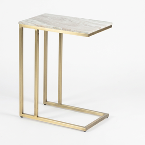 AK โต๊ะกาแฟโลหะทำด้วยมือทองเหลืองโบราณเคลือบด้วยหินอ่อนสำหรับเฟอร์นิเจอร์บ้าน/เฟอร์นิเจอร์สำนักงาน - Product Image 4